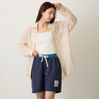 Shorts Mofusand Board Shark Just Chilling - Azul