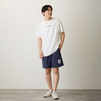 Shorts Mofusand Board Shark Just Chilling - Azul