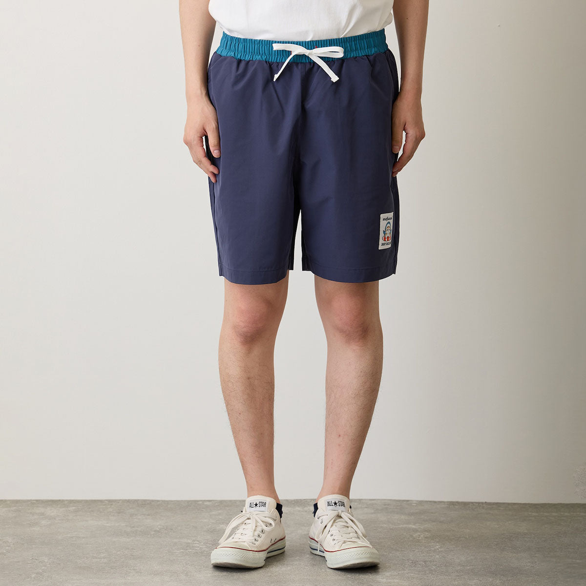 Shorts Mofusand Board Shark Just Chilling - Azul
