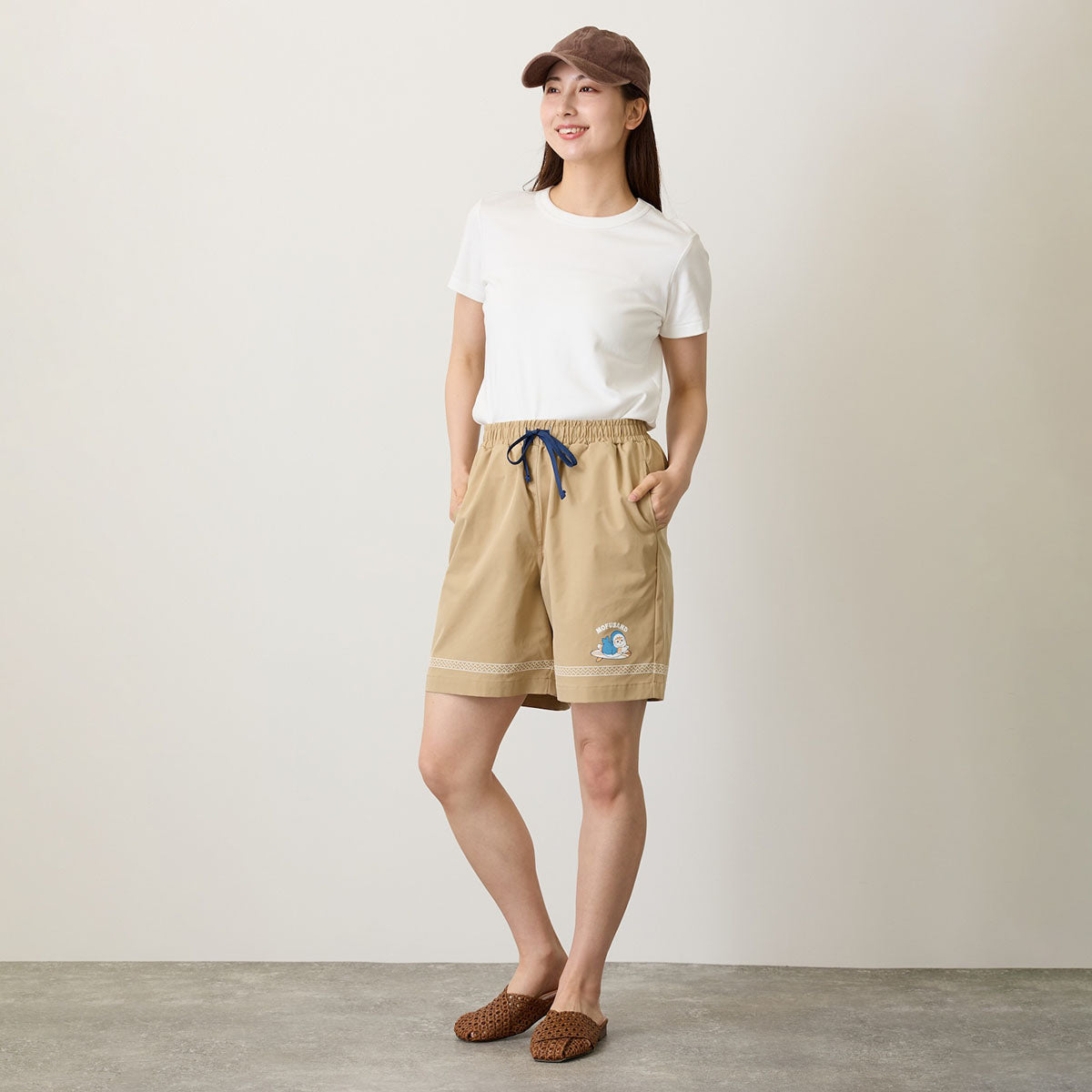 Short Mofusand Board Shark beige arena