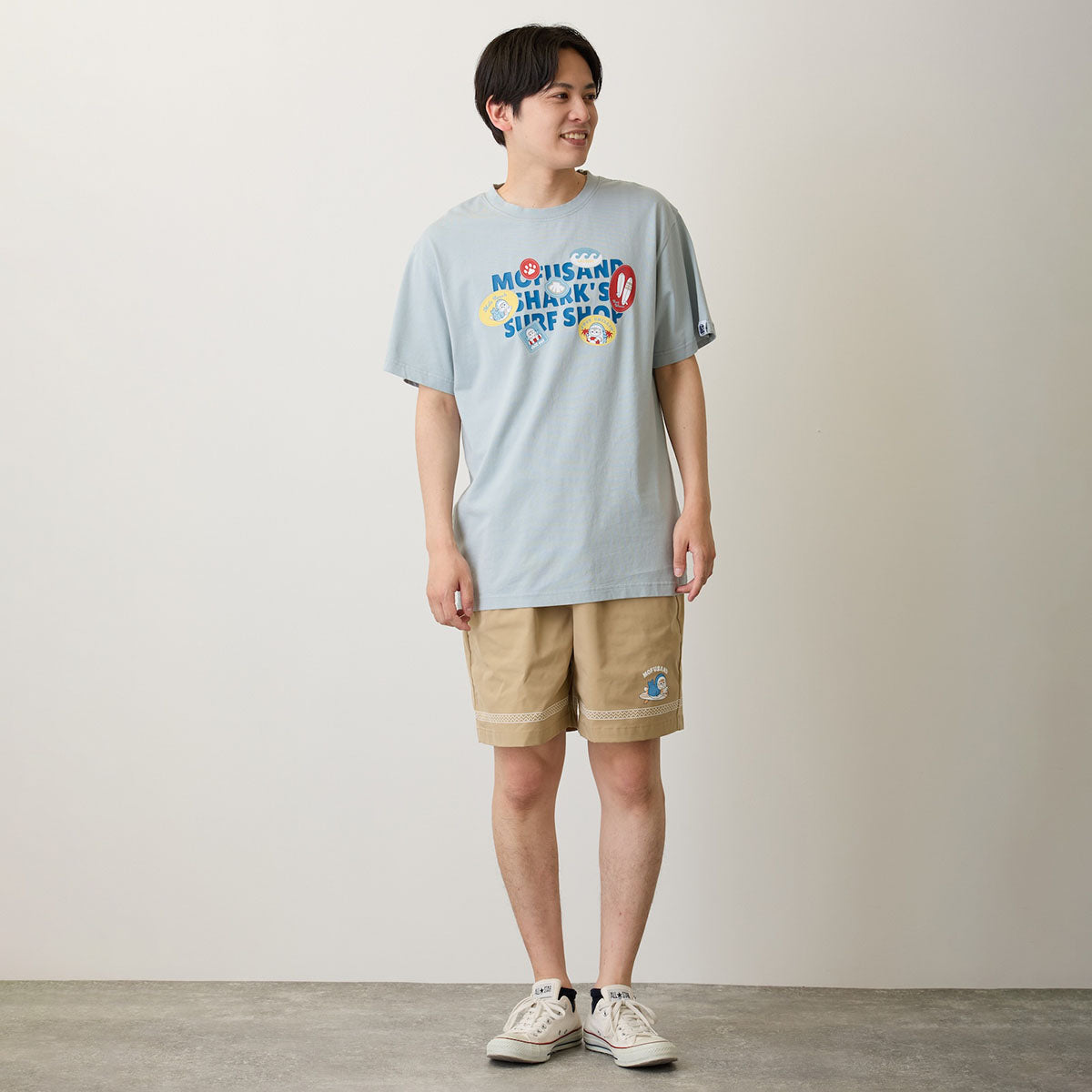 Short Mofusand Board Shark beige arena