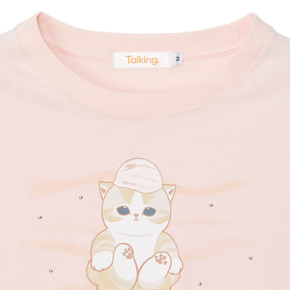 Polera mofusand Gelato rosado pálido
