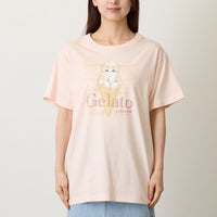 Polera mofusand Gelato rosado pálido