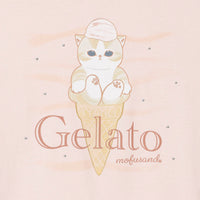 Polera mofusand Gelato rosado pálido