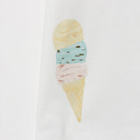Polera Mofusand Ice Cream Nyan blanca