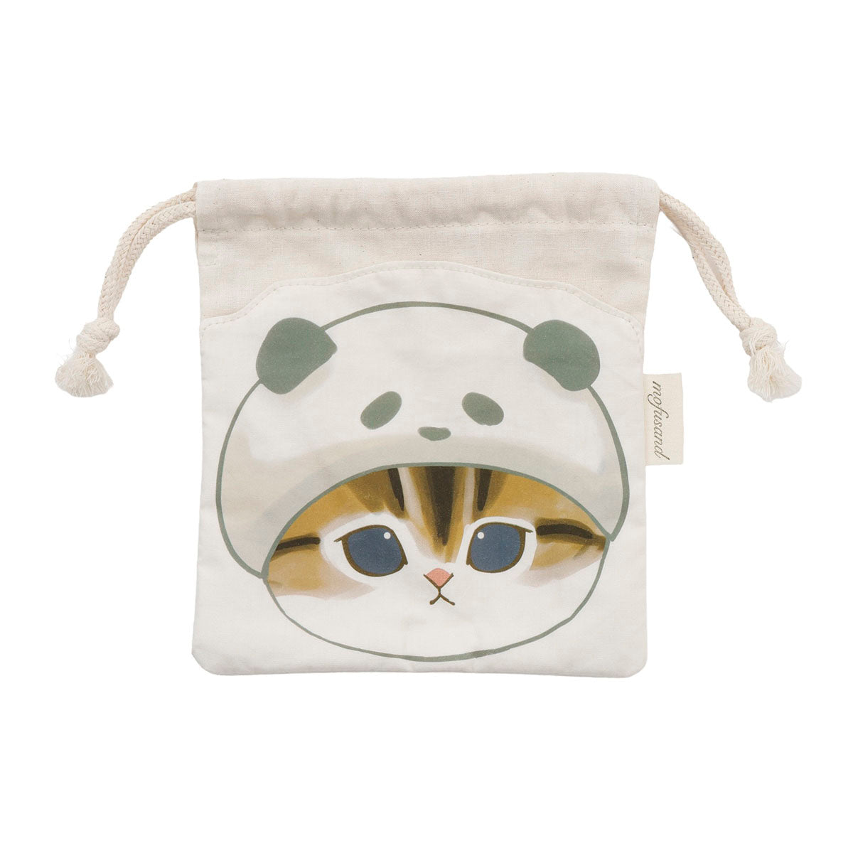 Mofusand: Bolsita con cordón de gatito panda