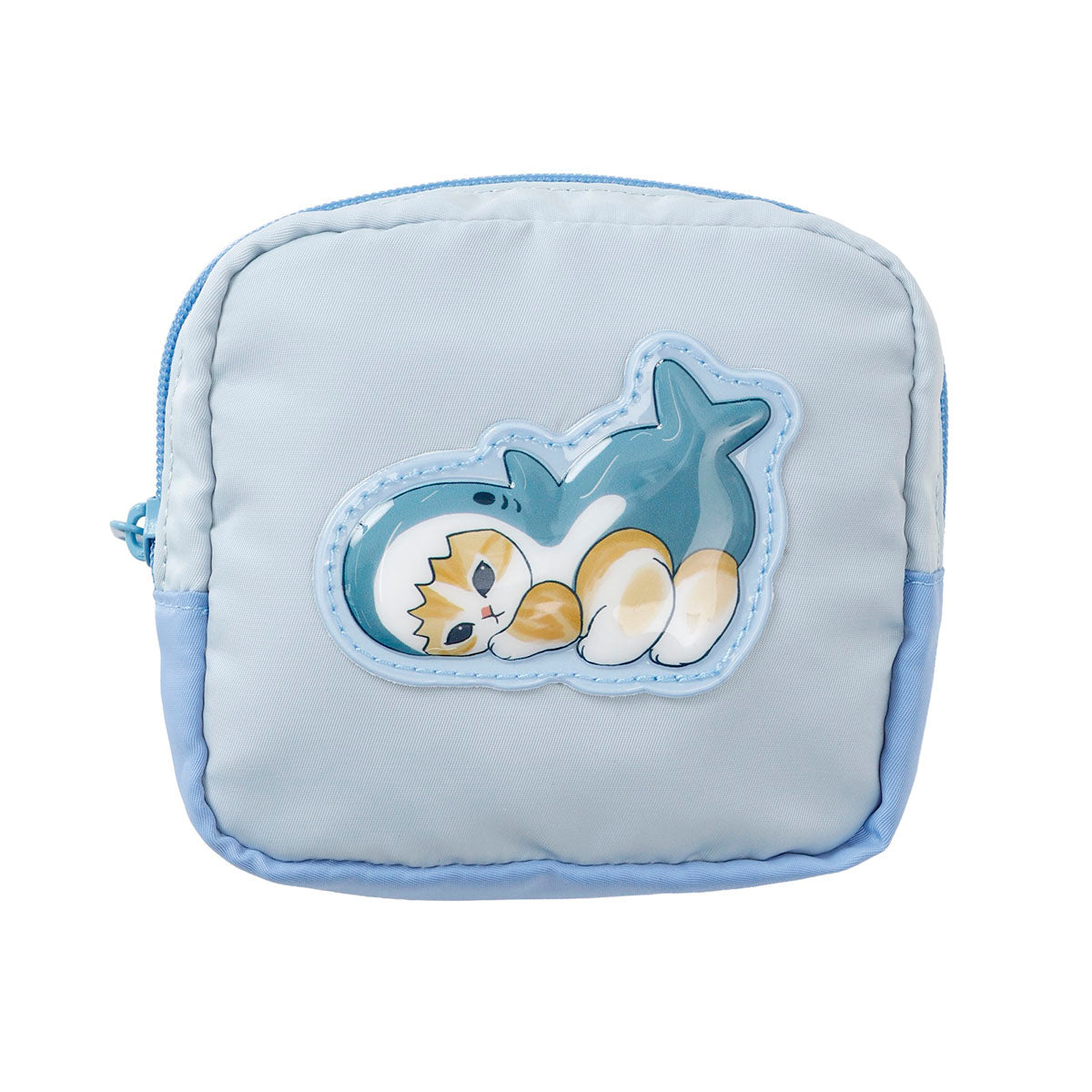 Estuche mofusand Gato Tiburón azul
