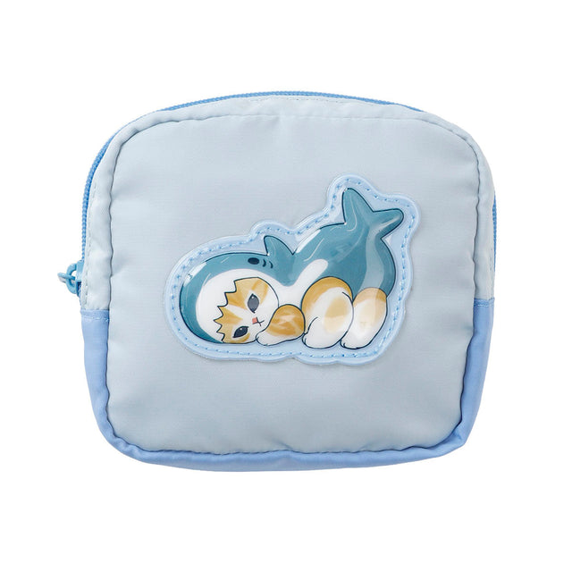 Estuche mofusand Gato Tiburón azul