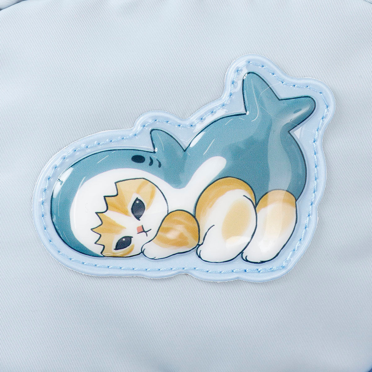 Estuche mofusand Gato Tiburón azul