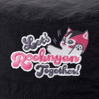 Gorro de nylon mofusand Let’s Rocknyan Together negro