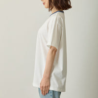 Polera blanca Mofusand con soda de melón