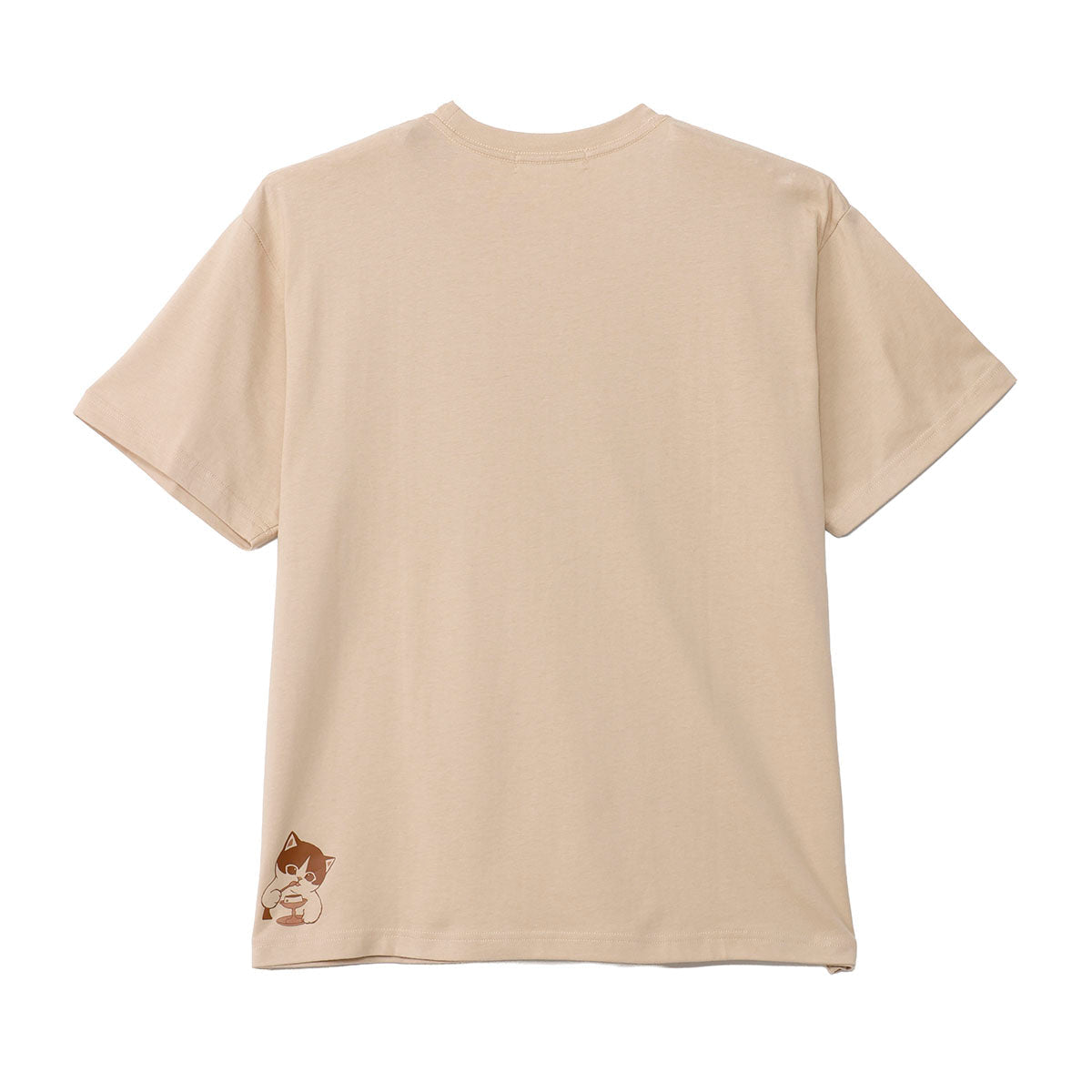 Polera Mofusand de cafetería, color natural