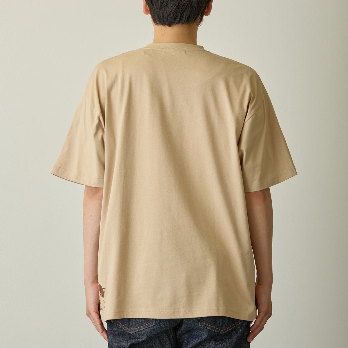 Polera Mofusand de cafetería, color natural
