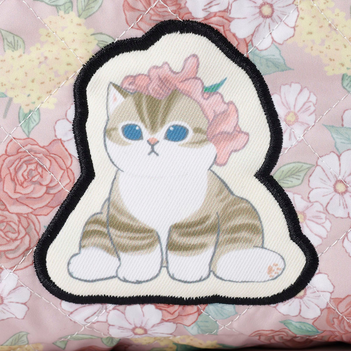 Cosmetiquero mofusand x Hibiya Kadan rosado