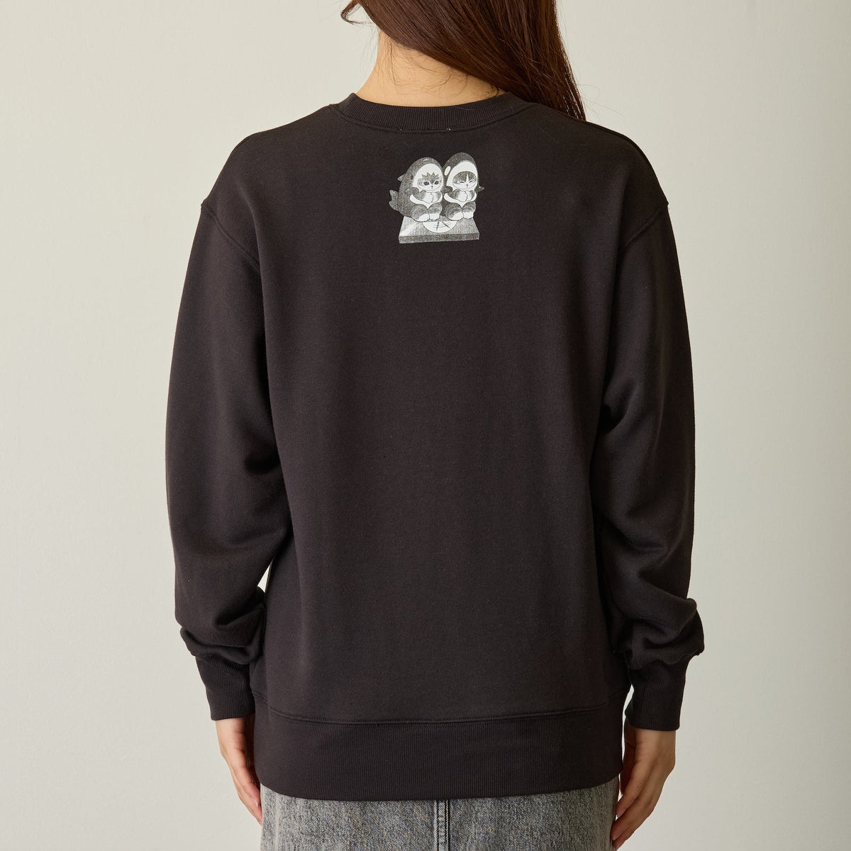 Polerón mofusand Cat Wild Scream negro