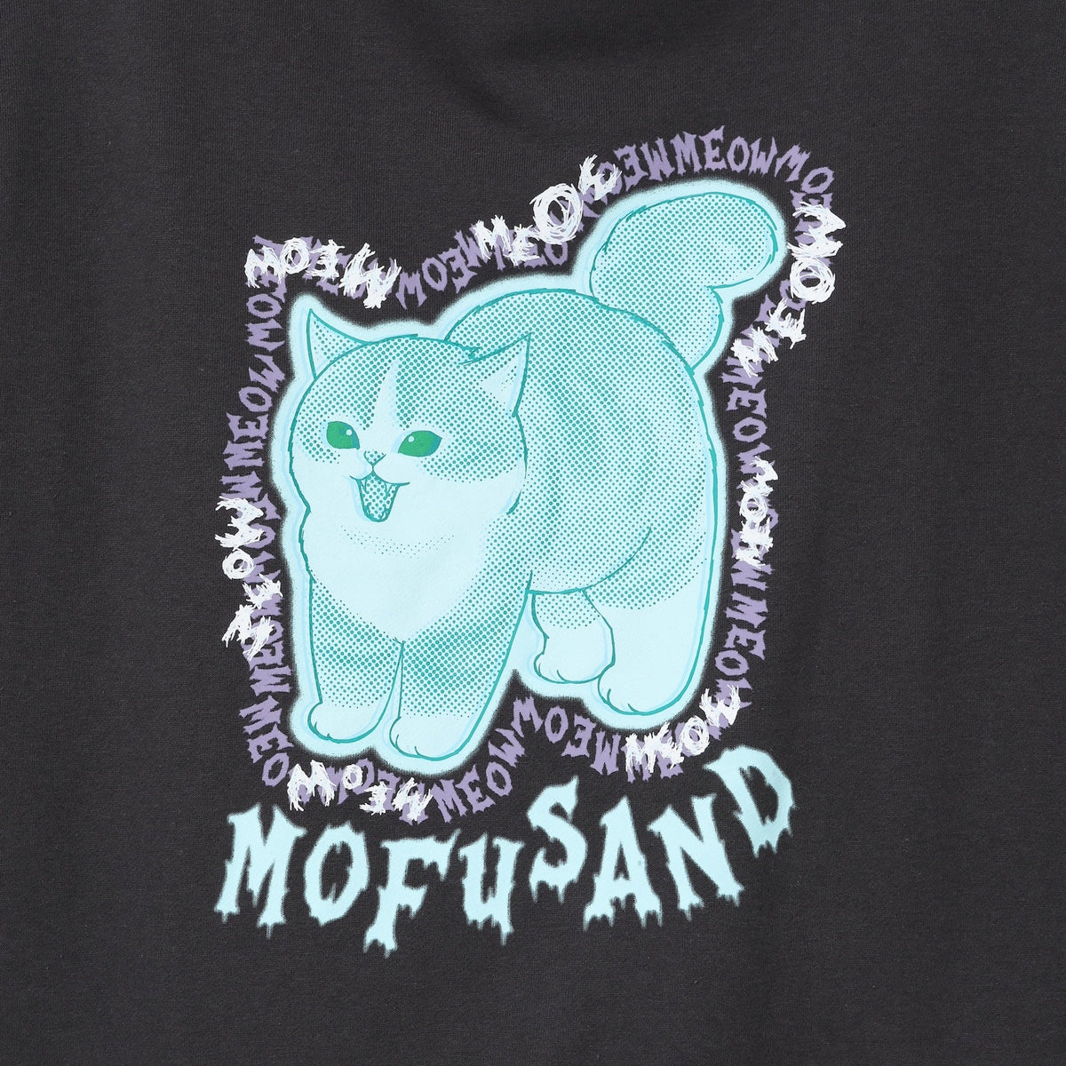 Polerón con cierre mofusand Meowing Cats