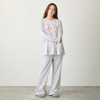 Pijama Chiikawa Ángel gris jaspeado