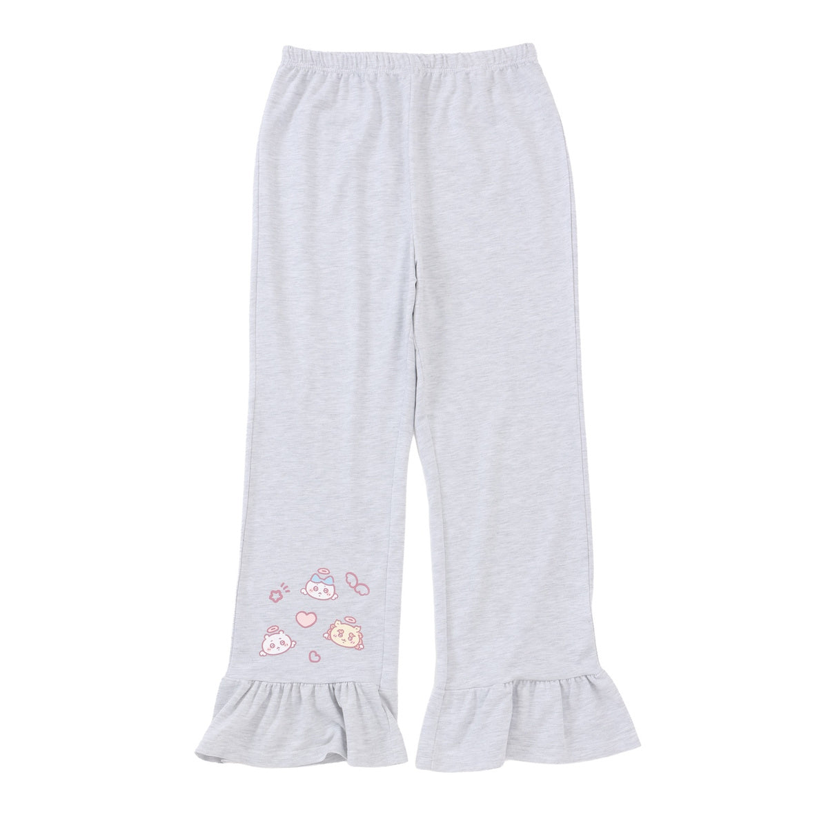 Pijama Chiikawa Ángel gris jaspeado