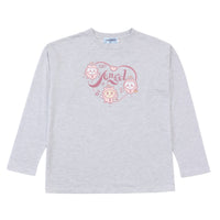 Pijama Chiikawa Ángel gris jaspeado