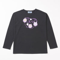 Pijama Chiikawa de demonios, gris carbón