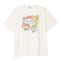 Polera mofusand THE CAT DAY ARCHIVES blanca