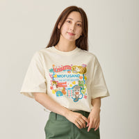 Polera mofusand THE CAT DAY ARCHIVES blanca