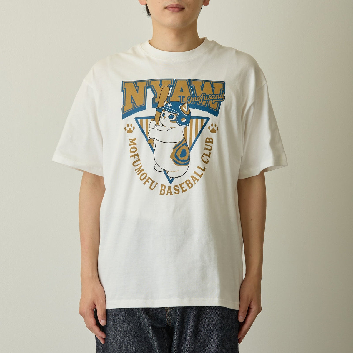 Polera mofusand NYAW blanca