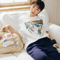 Polera mofusand NYAW blanca