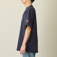 Polera mofusand PAWSING THE GAME azul marino