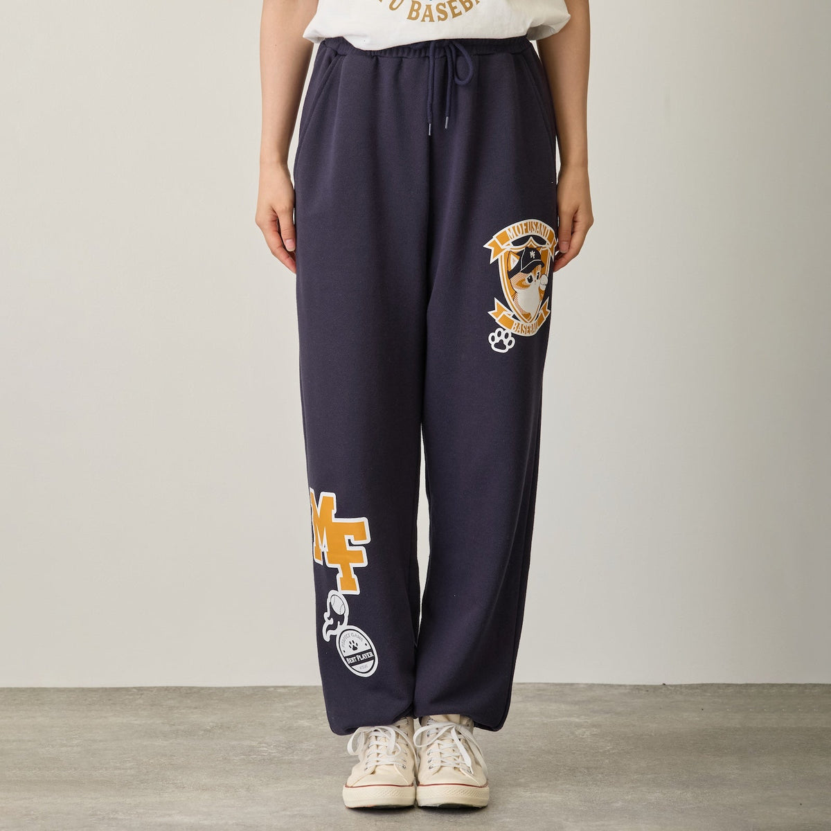 Pantalón de buzo Mofusand: pitcher azul marino