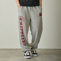 Pantalón de buzo Mofusand ¡Buen batazo, miau! gris jaspeado