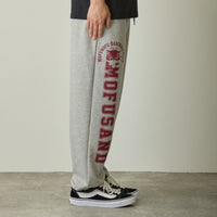 Pantalón de buzo Mofusand ¡Buen batazo, miau! gris jaspeado