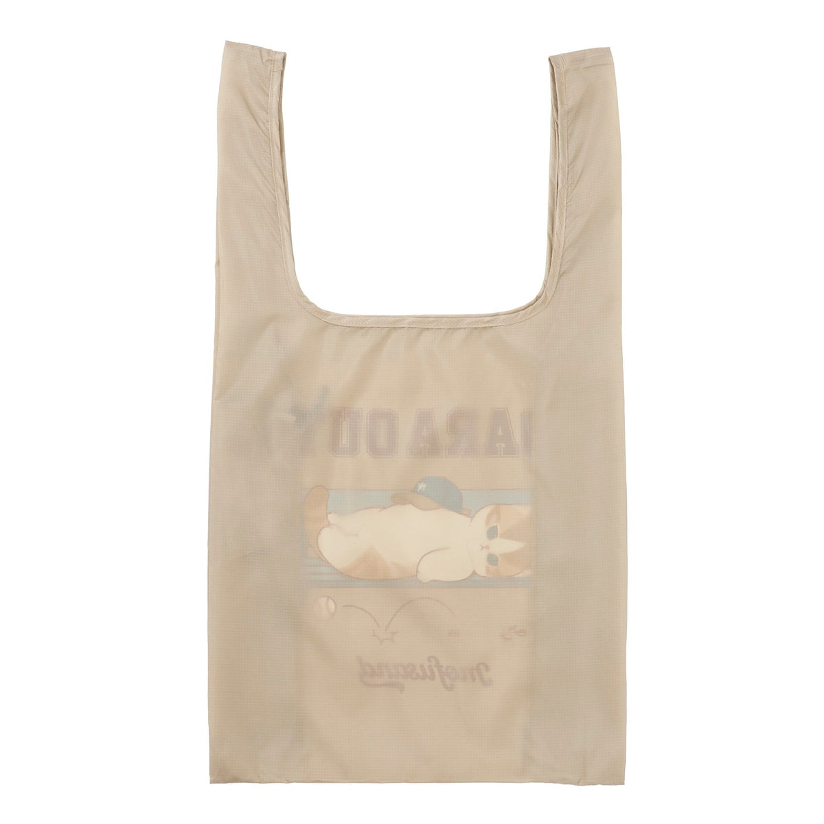 Bolsa reutilizable Mofusand DARA OUT beige