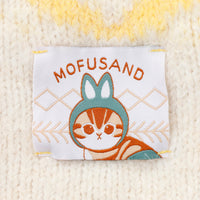 Gorro tejido con orejas de gato mofusand WOODLANDS