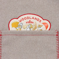 Mofusand Woodland: estola manta beige Mushroom