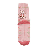 Calcetines mofusand Woodland Bunny rosados
