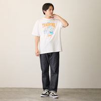 Chiikawa: Polera blanca de entrenamiento en trío