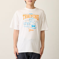 Chiikawa: Polera blanca de entrenamiento en trío