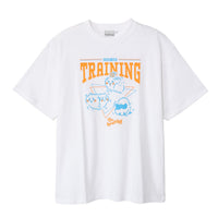 Chiikawa: Polera blanca de entrenamiento en trío