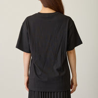Polera Chiikawa estilo cuaderno universitario negra