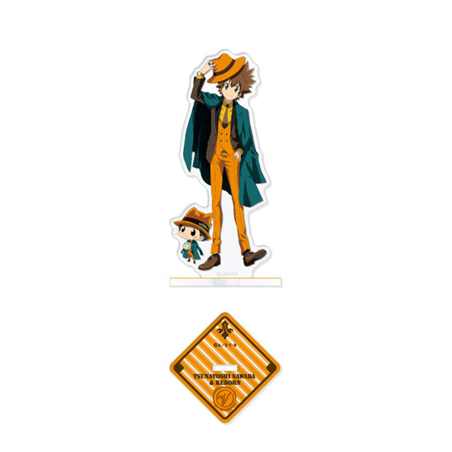 Figura Acrílica Reborn! Tsunayoshi y Reborn