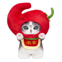 Peluche Mofusand de gato con ají picante