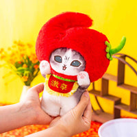 Peluche Mofusand de gato con ají picante