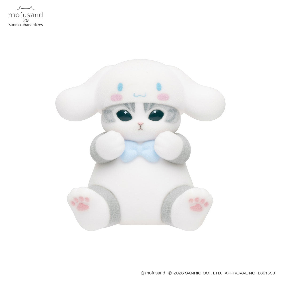 Mofusand x Sanrio: colección de figuras flocadas vol. 2