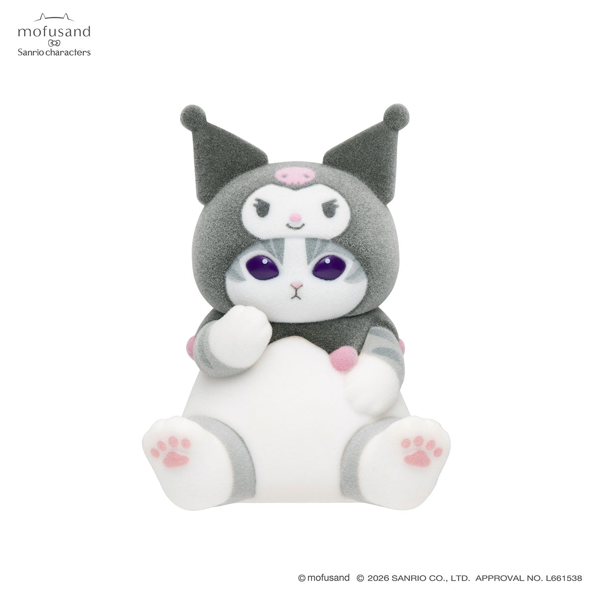 Mofusand x Sanrio: colección de figuras flocadas vol. 2