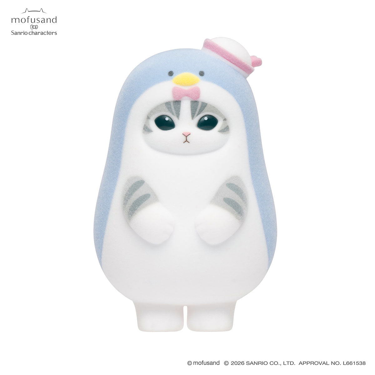 Mofusand x Sanrio: colección de figuras flocadas vol. 2