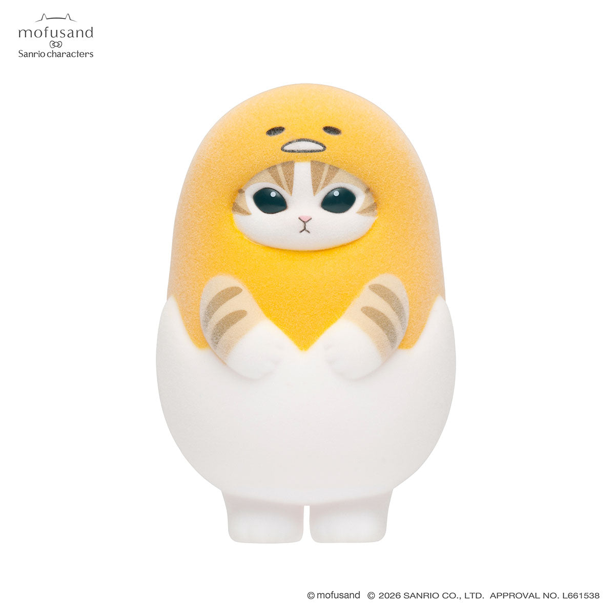Mofusand x Sanrio: colección de figuras flocadas vol. 2