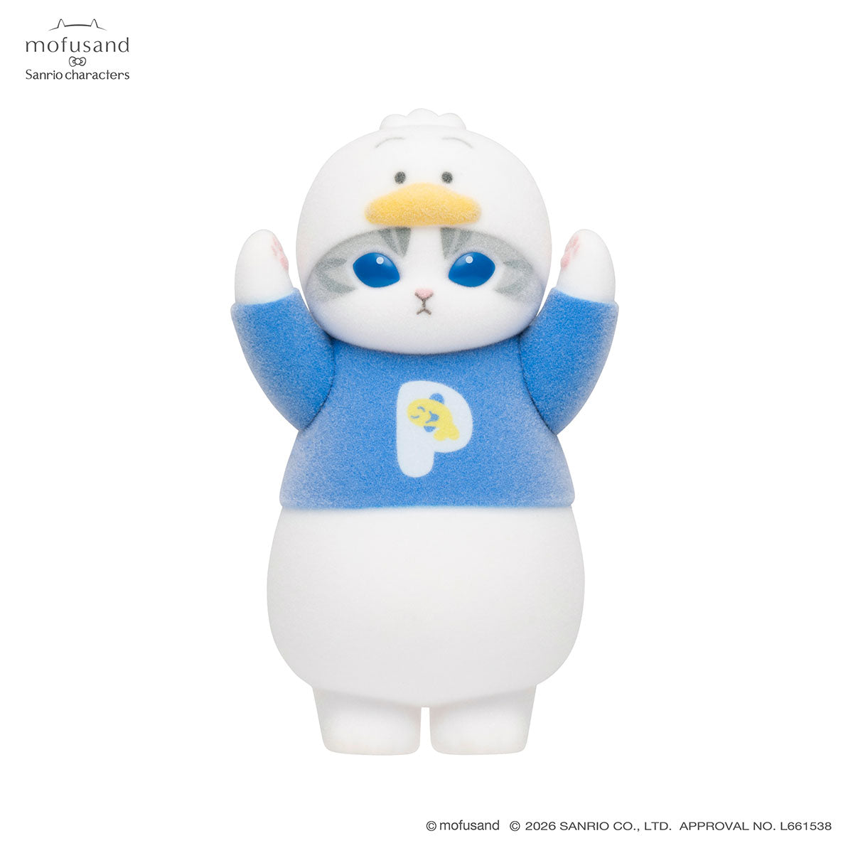 Mofusand x Sanrio: colección de figuras flocadas vol. 2