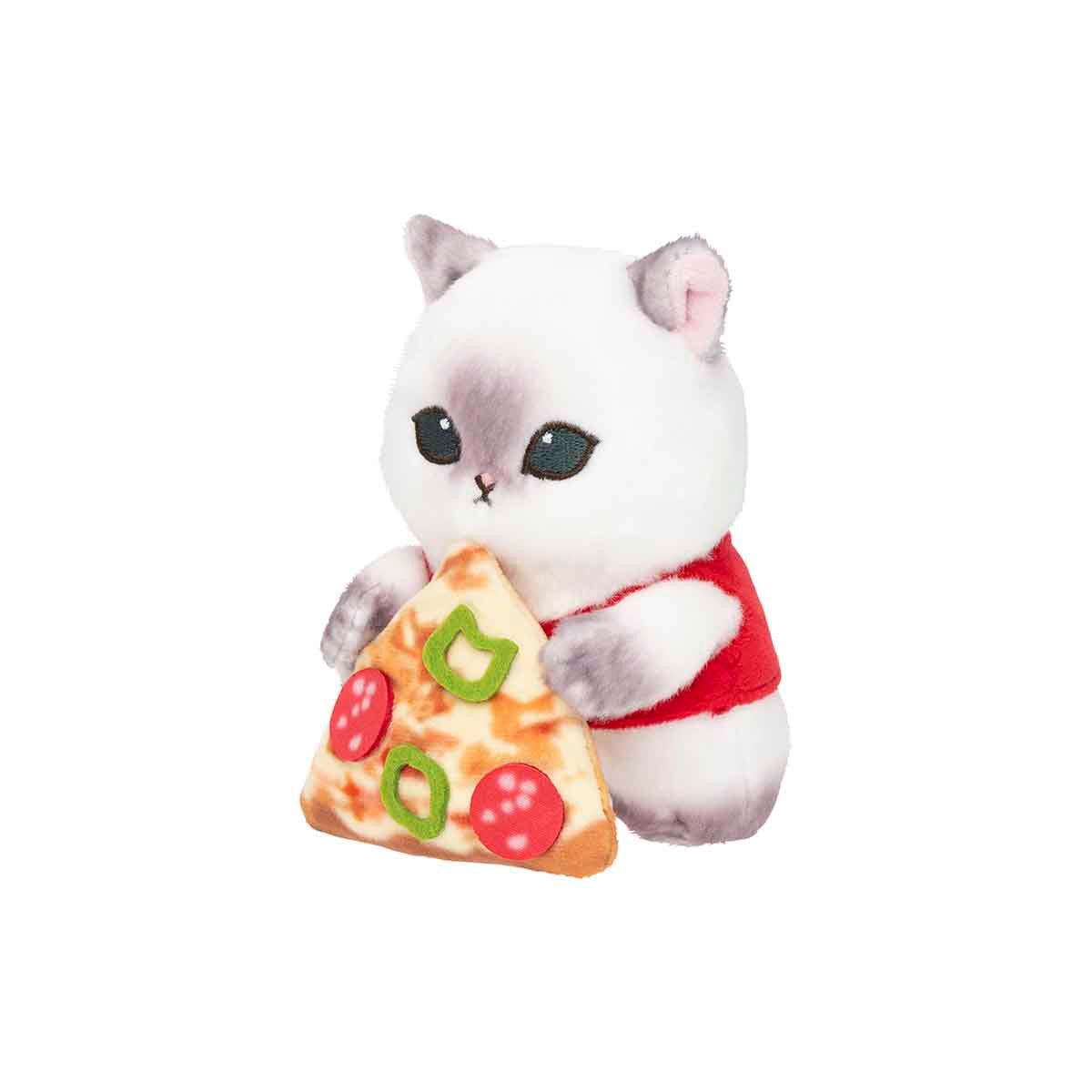 Mofusand: peluche de escritorio Gatito Pizza