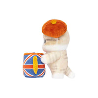 Peluche de escritorio mofusand: gato en tetera